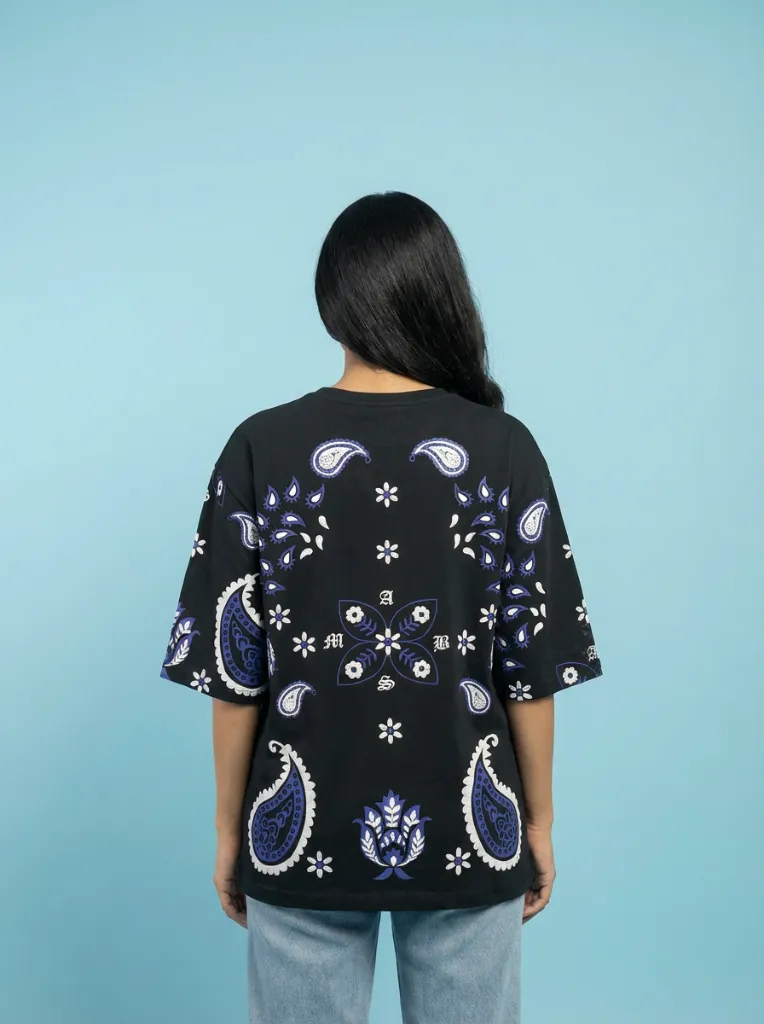 Royal Blue Tee chicfavour